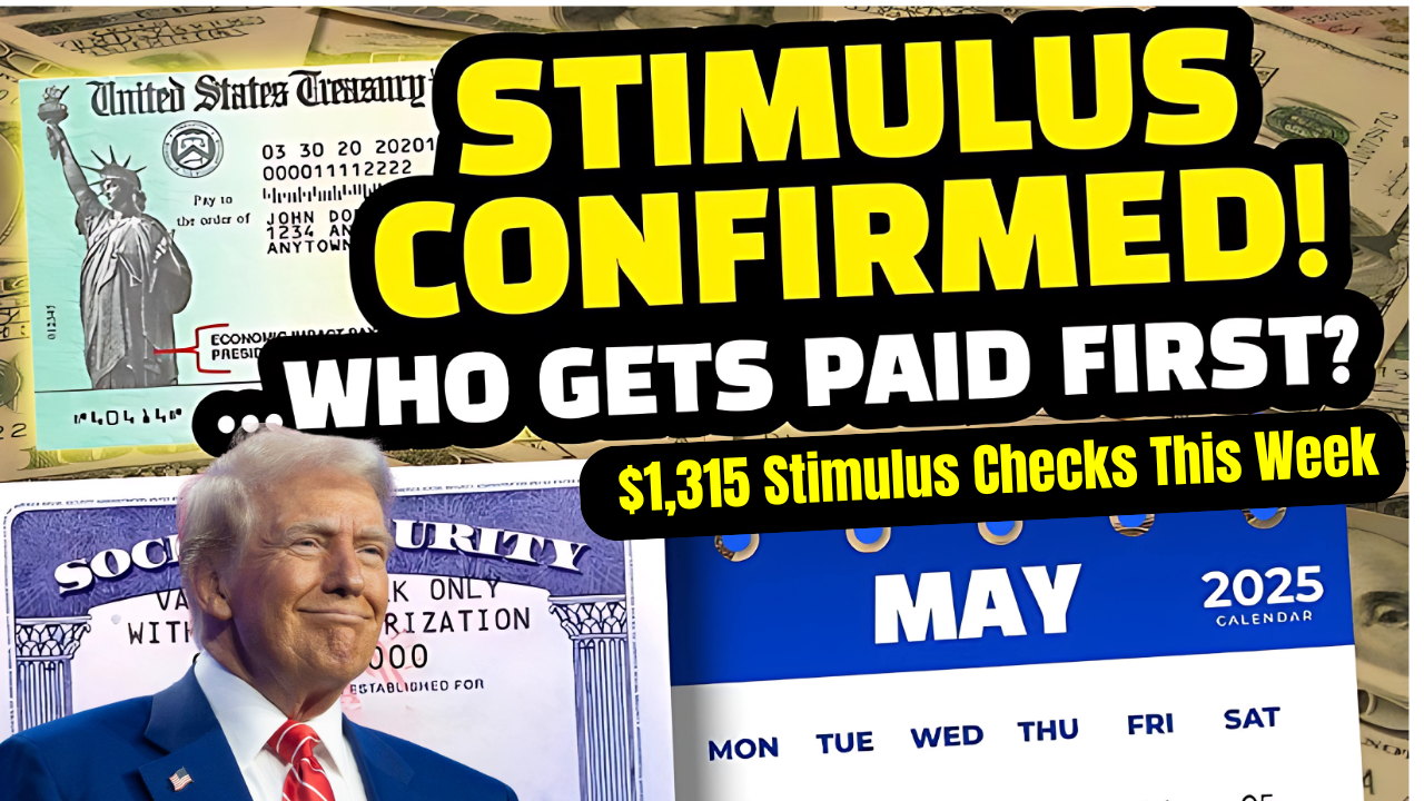 $1,315 Stimulus Checks