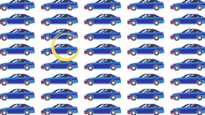Only the Top 1% Can Spot the Strange Blue Car Hidden in This Optical Illusion in 25 Seconds
